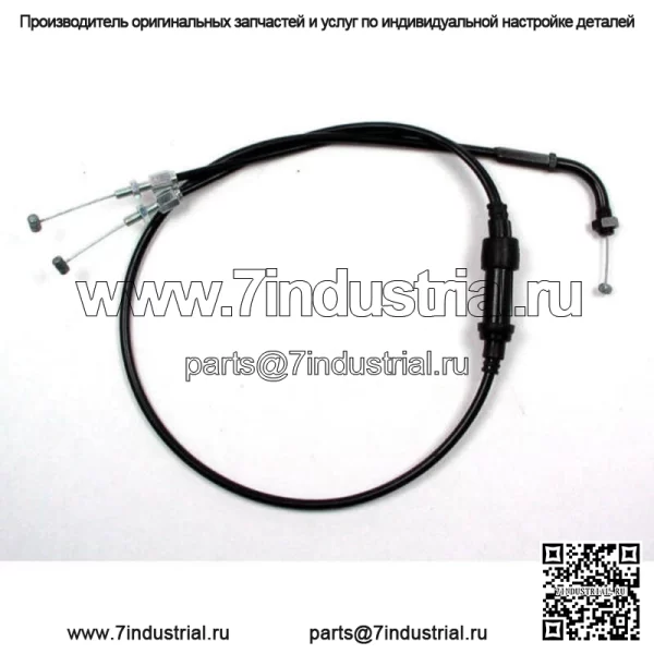 Honda CB350K CB 350K Twin 1968-1973 Трос тяги дроссельной заслонки 50-000-10 - Image 2