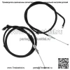 Комплект тросов дроссельной заслонки Push Pull Honda CB550 CB750 17910-300-040 17920-MC8-405 (Для: Honda)