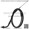 Трос дроссельной заслонки для мотоцикла Honda 1980-1985 XL80S 17910-195-000 (для: Honda) - Image 2