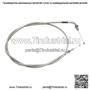 Новый стальной трос дроссельной заслонки подходит для Honda VTX1800C 1800cc 2002-2007 гг.