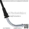 Трос дроссельной заслонки для мотоцикла Yamaha Seca 750 XJ750R 5G2-26311-00-00 (для: Yamaha) - Image 3
