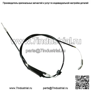 ДЛЯ Yamaha DT100 DT100C 1976 DT100X Трос дроссельной заслонки в сборе, новый