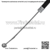 Трос дроссельной заслонки для Yamaha 1986-1990 Radian 600 YX600 33M-26311-09-00 (Для: Yamaha) - Image 2