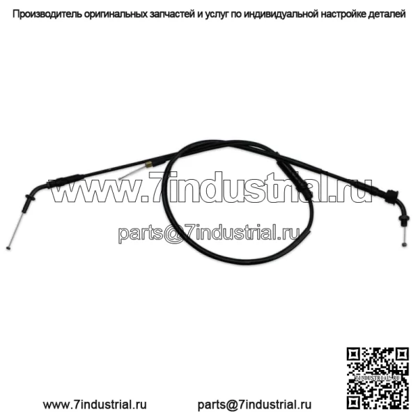 478348 Трос дроссельной заслонки "A" для Yamaha DT125, DT175 (см. описание) 024291H