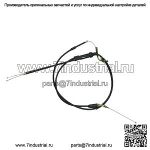 Подходит для Yamaha RD350 RD 350 Трос дроссельной заслонки 1973-1975 моделей A/B в сборе