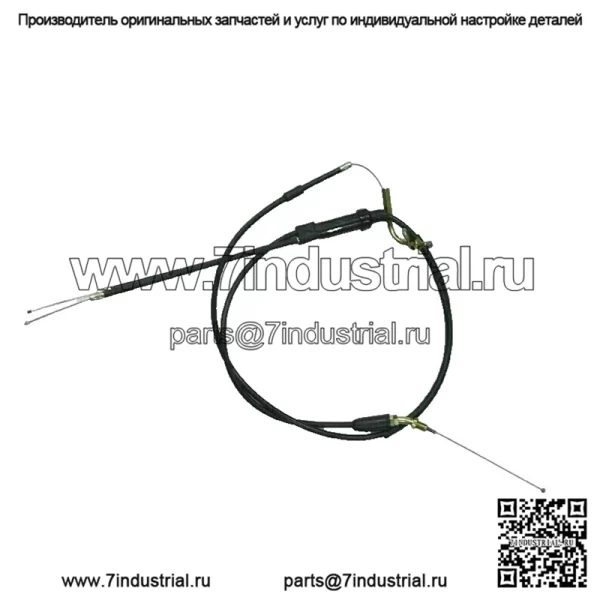 Подходит для Yamaha RD350 RD 350 Трос дроссельной заслонки 1973-1975 моделей A/B в сборе