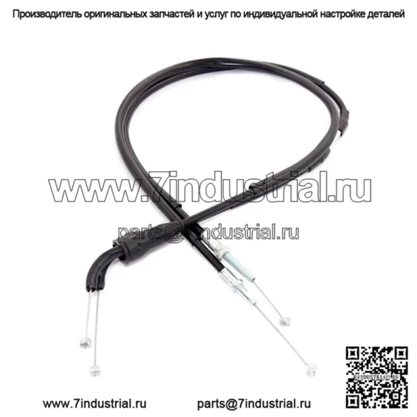 Газовая рампа в сборе, трос дроссельной заслонки, Yamaha XJ 600 N 94-97, XJ 600 S, отвод 92-97
