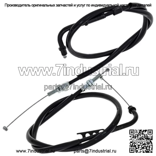 Комплект тросов дроссельной заслонки Push Pull Yamaha GSXR600 GSXR750 58300-01H10 - Image 2