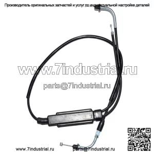 YAMAHA V50 V80 PW50 PW80 Трос дроссельной заслонки в сборе