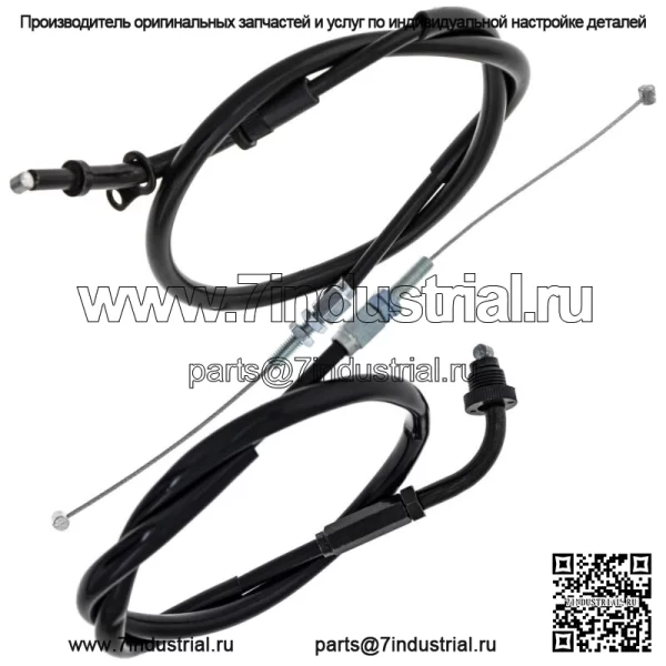 Комплект тросов дроссельной заслонки Push Pull для Suzuki GSXR600 GSXR750 58300-33E00 (для: Suzuki) - Image 2