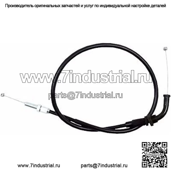 НОВИНКА 04-0226 — черный виниловый трос дроссельной заслонки SUZUKI GSXR (для: Suzuki)