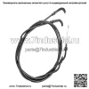 Тросы дроссельной заслонки Push Pull для SUZUKI DR250 Djebel 250 1996-2007 DRZ250 2001-2009 (Для: Suzuki)