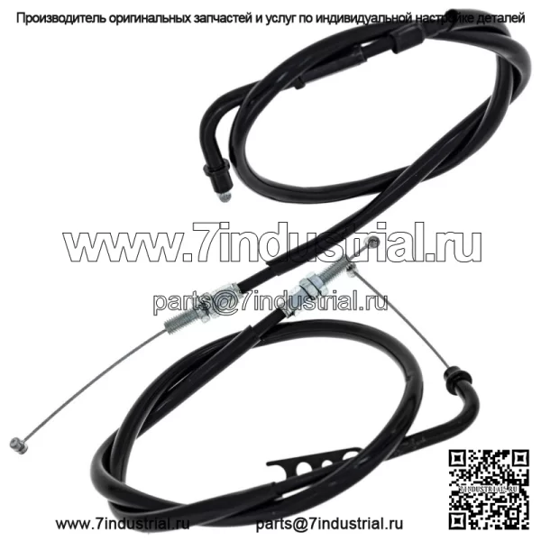 Комплект тросов дроссельной заслонки Push Pull Yamaha GSXR600 GSXR750 58300-01H10 (для: Suzuki) - Image 2