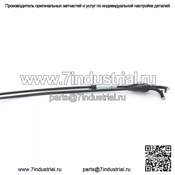 Для Suzuki RMZ250 RMZ450 2007 Комплект тросов дроссельной заслонки Pull Push из нержавеющей стали и ПВХ (для: Suzuki) - Image 3