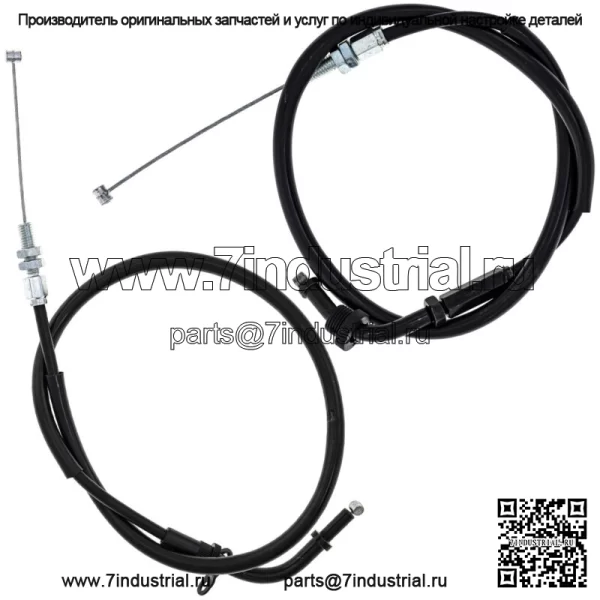 Комплект тросов дроссельной заслонки Push Pull Kawasaki GSXR1000 GSXR600 GSXR750 (для: Suzuki)