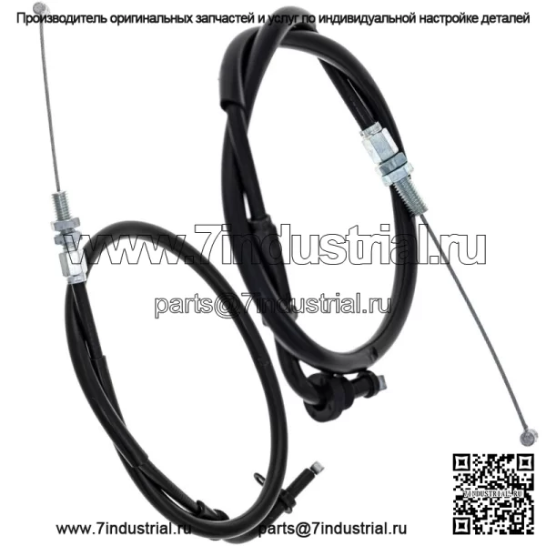 Комплект тросов дроссельной заслонки Push Pull Kawasaki GSXR1000 GSXR600 GSXR750 (для: Suzuki) - Image 2