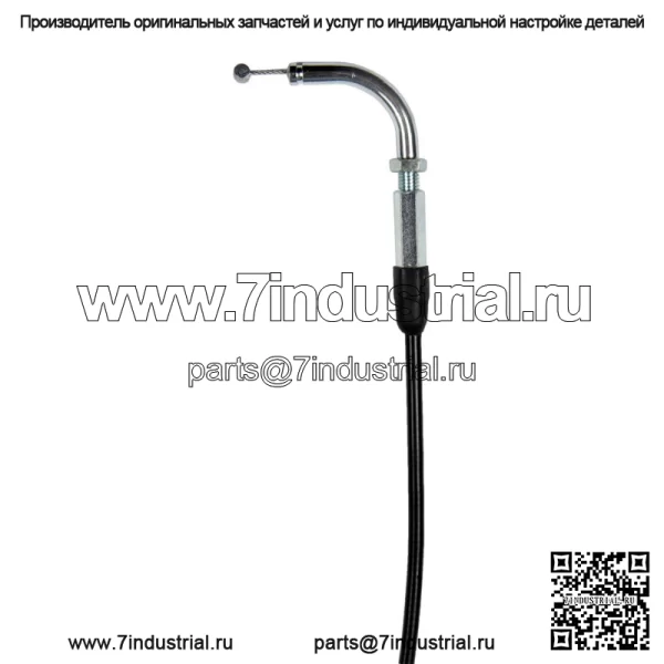Трос дроссельной заслонки A (открытый) для Suzuki GSX 400 FE Katana (1981-1983) / 58300-33401 - Image 4
