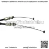 00-03 Suzuki GSXR750 GSXR 750 OEM тросы дроссельной заслонки (для: Suzuki) - Image 2