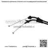00-03 Suzuki GSXR750 GSXR 750 OEM тросы дроссельной заслонки (для: Suzuki) - Image 3