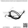 07-08 Suzuki GSXR1000 GSXR 1000 OEM тросы дроссельной заслонки с плавным натяжением (для: Suzuki)