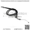 07-08 Suzuki GSXR1000 GSXR 1000 OEM тросы дроссельной заслонки с плавным натяжением (для: Suzuki) - Image 3