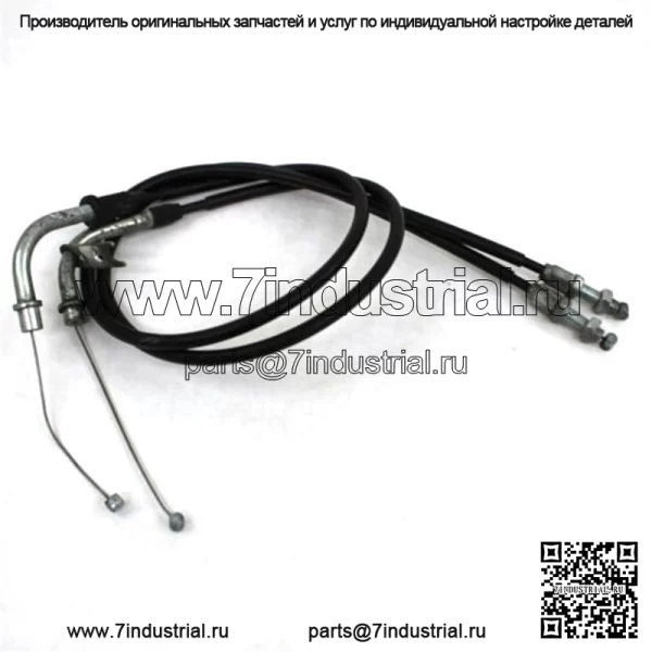 07-08 Suzuki GSXR1000 GSXR 1000 OEM тросы дроссельной заслонки с плавным натяжением (для: Suzuki) - Image 4