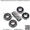 2 шт. 13X650X6 4-слойное колесо в сборе 10202 97166 Серебристый (#D65) подходит для чоппера Dixie - Image 3