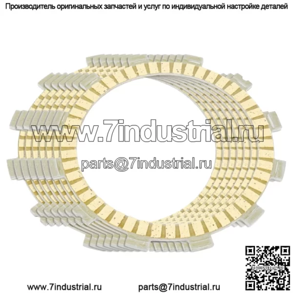 Фрикционные диски сцепления Suzuki RM125 1976-1983 1985 г.в.