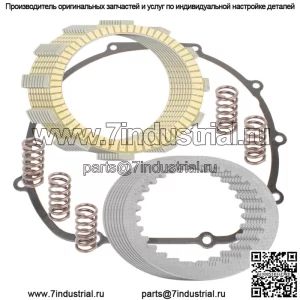 Фрикционные диски и комплект сцепления для Kawasaki KZ1000P Police 1000 1996-2005 гг.
