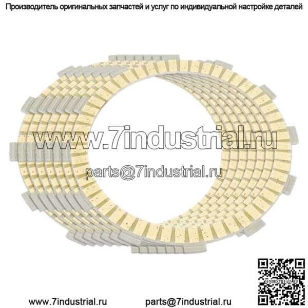 Фрикционные диски сцепления для Kawasaki ZR-7 ZR-7S ZR750F ZR750H 2000 2001 2002-2005
