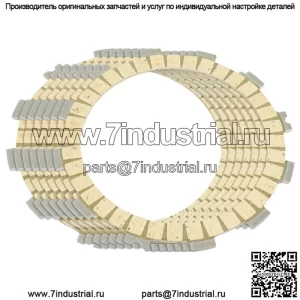Фрикционные диски сцепления Kawasaki KX125 1997-2005 гг.