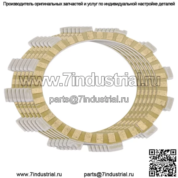 Фрикционные диски сцепления для Suzuki LT230S Quadsport 230 2X4 1985 1986 1987 1988