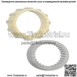 Фрикционные и стальные диски сцепления для Kawasaki KLR650 KL650 2011-2017 гг.