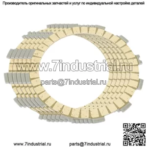 Фрикционные диски сцепления Kawasaki KL250 KLR250 1985-2005 гг.