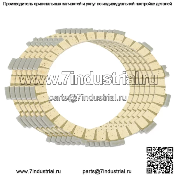 Фрикционные диски сцепления Kawasaki KL250 KLR250 1985-2005 гг.