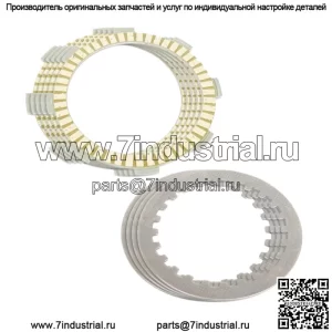Фрикционные и стальные пластины сцепления для Honda CR80R CR80Rb 1987-2002 гг.