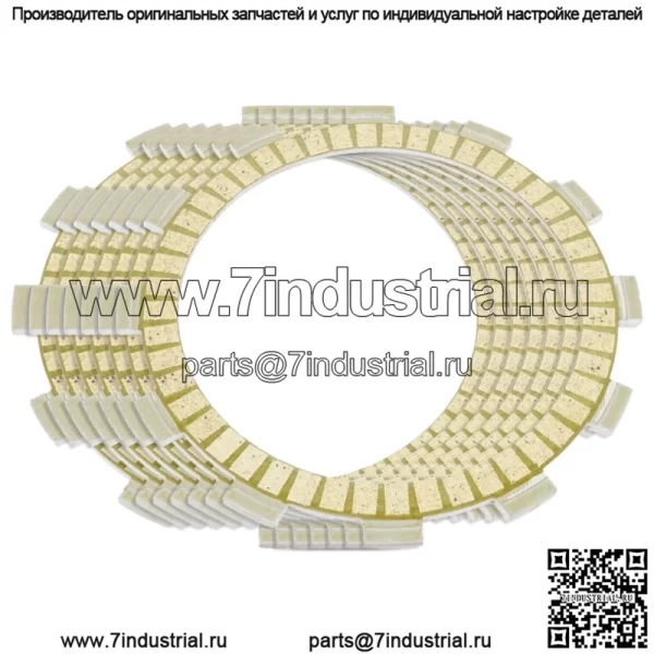 Фрикционные диски сцепления для Suzuki GS500F 2004 2005 2006 2007 2008 2009