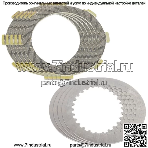 Фрикционные и стальные диски сцепления для Kawasaki KDX80 1980-1988 / Kh125 2000-04