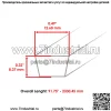 Приводной ремень для John Deere Di100 GX22036 GX20241 91-1/2" X 1/2" - Image 2