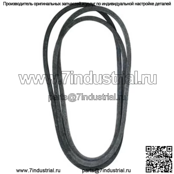 Ремень палубы подходит для John Deere M126536 LT133 LT150 LT155 LT160 LT166 LT180 (1/2 дюйма x 114) - Image 3