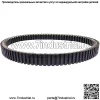 Приводной ремень 59011-0011 Совместим с Kawasaki Mule 600 2005-2016, Mule 610 2010-16, SX 4X4 XC SE KAF400 03G3470 - Image 2
