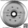 Большой натяжной шкив палубы для трактора John Deere D130 D150 D155 D160 D170 - Image 3