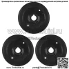 3 приводных шкива отвала для деки John Deere 180 185 46 дюймов 1986-1990 гг. - Image 4