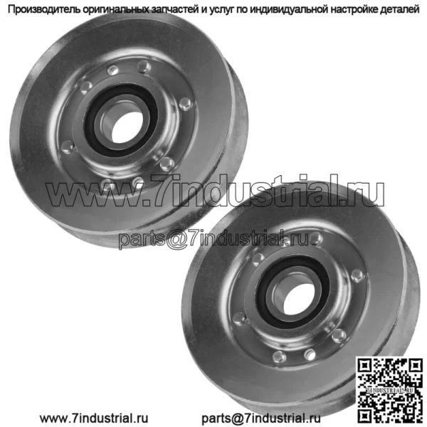 2 V-образных натяжных шкива для John Deere X758 X949 Z425 Z435 Z445 Z515E Z525E AM118447 - Image 4