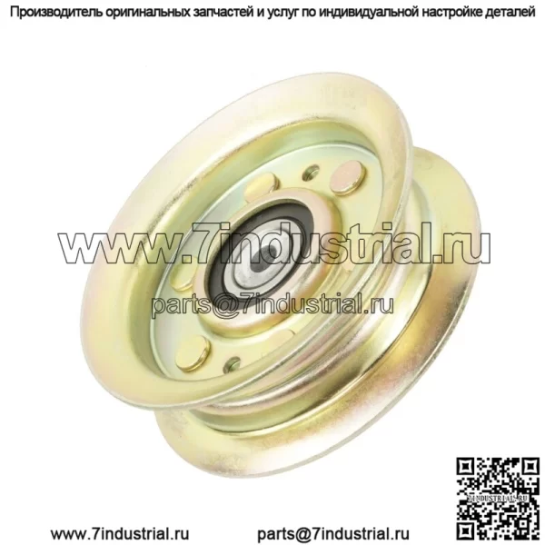 Плоский натяжной шкив для John Deere X500 X520 X530 X540 X570 X580 X590 AM124346 - Image 3