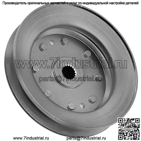 AM124055 Натяжной шкив трансмиссии для газонного трактора John Deere - Image 3
