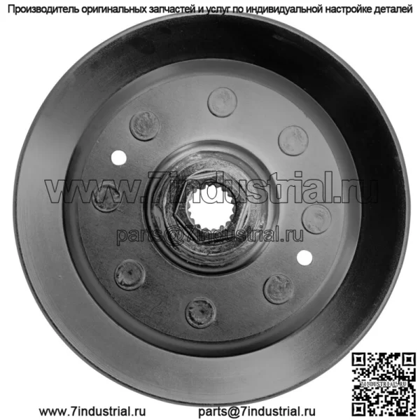 AM124055 Натяжной шкив трансмиссии для газонного трактора John Deere - Image 4