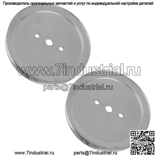 НОВЫЙ LISTINGUC23728 GX20367 Приводной шкив вала шпинделя для дек John Deere 42 дюйма, 2 шт.