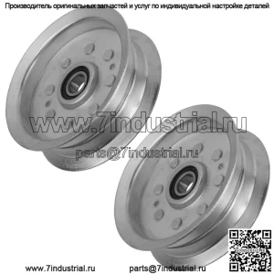 Большой натяжной шкив палубы для трактора John Deere 145 D170 100 серии, кол-во 2