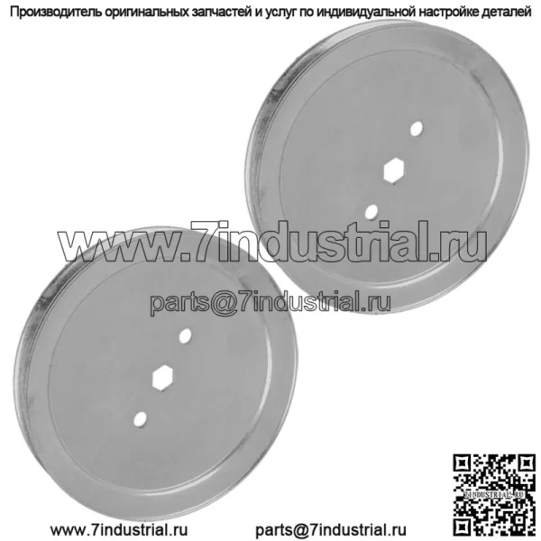 НОВЫЙ ЛИСТИНГ275-124 275124 UC23728 GX20367 Шкив шпинделя для деки John Deere 42 дюйма, 2 шт. - Image 3
